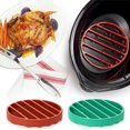 thumbnail image 4 of YAOMOBB Reusable Roasting Rack Food Grade Heat Resistant Reusable Non Silicone Baking Rack Round Insulation Mat, 4 of 6