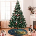 thumbnail image 7 of Sikiie Sunflower Castle Starry Sky 30-48 inches {designName} Print Christmas Tree Skirt Snowman Xmas Tree Skirt with Edge Christmas Decorations for Holiday Party30", 7 of 7