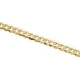 thumbnail image 4 of 14K Yellow Gold 5.50mm Solid Plain Curb Cuban Chain Link Necklace 28 Inches, 4 of 7
