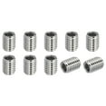 thumbnail image 1 of Unique Bargains Adaptateurs Filetage Manchon Réducteur Écrou M6x1.0 Mâle à M4x0.7 Femelle pour Réparer Insert Écrou Vis Réducteur 8mm 10 Pcs, 1 of 5