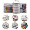 thumbnail image 2 of 49Pcs Broken Flowers Crochet Set Zipper Hand Held Knitting Tool Essential Creative Tools For Beginners DIY Weaving Tools, 2 of 6