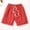 Red, variant on Girls Athletic Shorts Athletic Running Red Shorts Elastic Waist Girl Clothes Size 3-4 Years