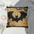 thumbnail image 2 of Throw Pillow Covers, Decorative Pillow Covers, Throw Pillow Cases, Halloween Jack-O-Lantern Night Bat, Pillow Covers Decorative, Pillow Cover, 2 of 5
