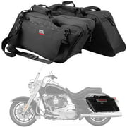 Street Glide Saddlebags Liner Bag, 1 Pair of Motorcycle Hard Saddle Bags Insert Travel Luggage for Electra Glide Road