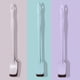 thumbnail image 1 of Cepillo de limpieza de suelos de mango largo | Limpiador de inodoro, baño y cocina | Cerdas modernas de PVC, secado rápido, diseño compacto | Limpiador Multiusos de 19" Marrón/Azul/Morado, 1 of 6