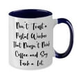 thumbnail image 2 of Don't Trust a Postal Worker That Doesn't. Two Tone 11oz Mug, Postal worker Cup, Unique Gifts For Postal worker from Colleagues, Two tone mug, 2 of 2