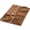 Brown, variant on Lavender Gray Silicone Slow-Feed Licking Mat with Suction Cups