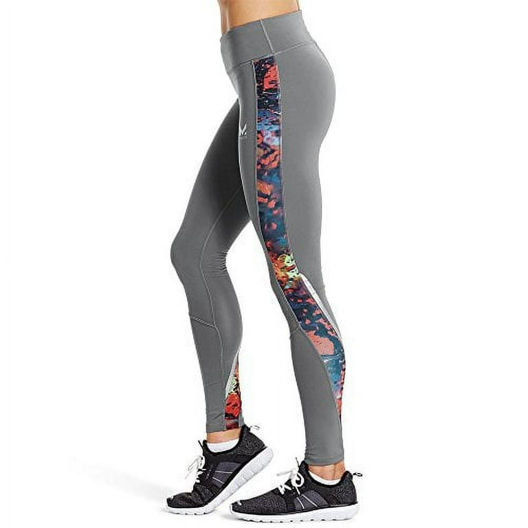 Mission Women's VaporActive Altitude Full Length Leggings, Quiet  Shade/Broadway, Small 