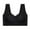 Black, variant on Utoimkio Sports Bras for Women High Support Large Bust Yoga Vest Sports Bras Women's Plus Size Workout Fitness Running Underwire
