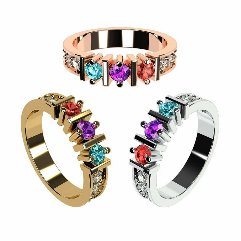 Mothers day 2024 rings 6 stones