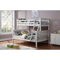 thumbnail image 1 of JLG Twin over Full Mission Style Bunk Bed, Converts Into Two Beds (White), 1 of 1