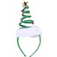 thumbnail image 2 of Adjoy Springy Christmas Tree Dadem Band With Bells Santa Headwear - La mayoría de las talas se ajusta más ADJOY Ver descripción, 2 of 2