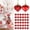 Z10_Red, variant on 12Pcs Heart Ornaments Multi Finish Heart Baubles Hanging Ornaments for Valentine’s Day Decor Mother's Day Christmas Tree Wedding Anniversary Party Decoration(Red)