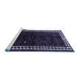 thumbnail image 2 of Ahgly Company Machine Washable Indoor Round Persian Blue Traditional Area Rugs, 4' Round, 2 of 4