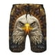 thumbnail image 3 of Fotbe Vintage Pattern Bald Eagle Trajes de Baño Estampados para Hombre, Shorts de Verano de Secado Rápido, Ropa de Playa, Bañadores-Medium, 3 of 6