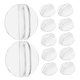 thumbnail image 5 of BESTYASH 100Ud Sujetatarjetas Transparentes Redondos Para De Con Sostenedor Seguro, 5 of 7