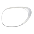 thumbnail image 2 of Chrome Plated Tail Light Trim Rings Stylish Decorative Replacement for  500L 2014-2018, 2 of 7