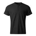 thumbnail image 2 of Camiseta informal de manga corta para hombre, camisetas de verano, camisetas de vacaciones, ropa para hacer ejercicio a diario, 2 of 5