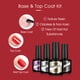 thumbnail image 4 of Rosalind DIY Nail Art Kit Uso doméstico Herramientas de manicura completas yeacher Juego de arte de uñas, 4 of 7