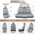 thumbnail image 4 of WRWolf Blazer Seat Covers Car Seat Cover Full Set for Chevrolet Blazer 2019-2024,Seat Covers for Cars,Automotive Seat Covers for SUV(Black), 4 of 7