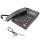 thumbnail image 2 of Business Fixed Phone Caller ID Telephone Home Office Landline Phone With LCD Screen (Black), 2 of 3