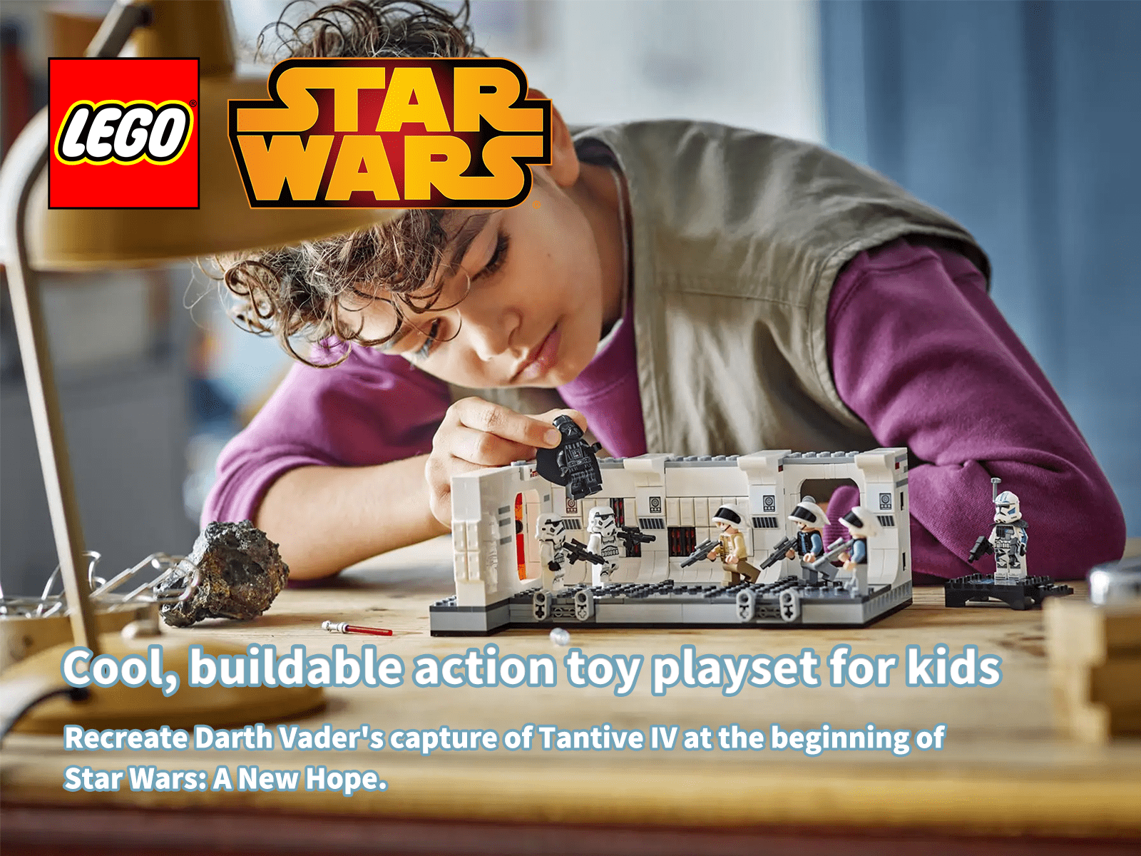 LEGO Star Wars 75387 Boarding the Tantive IV – 502-Piece Corridor