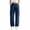 Navy, variant on Women's Elastic Waist Straight Leg Cargo Sweatpants, Ghalytn Multi-Pocket Casual Streetwear Pants