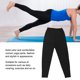thumbnail image 5 of Los pantalones, los pantalones de las mujeres de los pantalones de la yoga del color sólido de las mujeres de la moda elevan su experiencia, 5 of 11