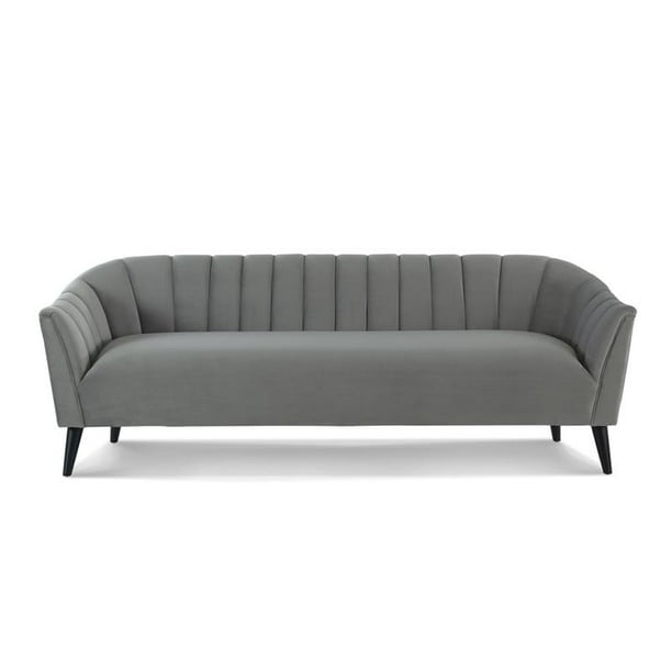 Brika Home Accent Sofa In Opal Gray Brika Home Accent Sofa In Opal Gray