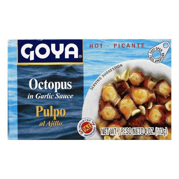 Goya Octopus in Garlic Sauce, 4 OZ (Pack of 25) | Walmart Canada