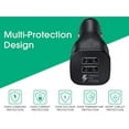 thumbnail image 2 of for LG G Pad 5 10.1 Adaptive Fast Charging Dual-Port Car Charger with USB Type C Charger Cable 4 Feet, 2 of 3