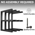 thumbnail image 3 of Estante organizador de madera YYR, 6 niveles, capacidad de 544 kg, 3 of 9
