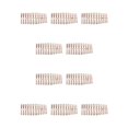 thumbnail image 3 of Vogacara 24 piezas de uñas postizas superficie brillante diseño de ataúd cubierta completa elegante prensado estilo degradado puntas de uñas Type2 NO2, 3 of 6