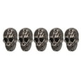 thumbnail image 4 of Skull Rivets, Ghost Skull Rivet Zinc Alloy Punk Style Electroplating Process  For Leather Crafts Silver Black,Bronze, 4 of 8
