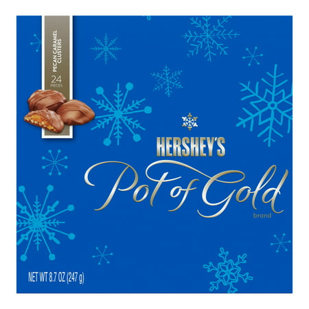 Hershey's Pot of Gold Peanut Caramel Clusters, 8.7 Oz