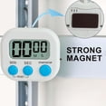 thumbnail image 6 of Gustave 2 Pack Digital Kitchen Timers Magnetic Loud Alarm Electronic Countdown Timers with Large LCD Display and Stand for Cooking, Baking, Study, Exercise, Classroom (Battery Included), 6 of 8