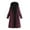 Wine, variant on Lindreshi Womens Jackets with Hood on Women's Long Sleeve Fleece Colorblock Hooded Drawstring Pocket Zip Jacket Top Blouse