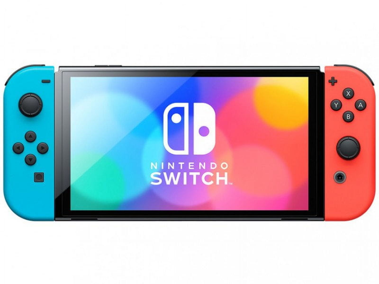 NintendoSwitchネオン Nintendo Switch OLED Neon Blue/Red with Minecraft Game - Walmart.ca