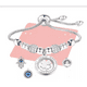 thumbnail image 1 of Pulsera  Wünd Mujer Mano Fatira Ojos Turcos Trébol Acero Amuleto Modelo :Trébol plateado, 1 of 3