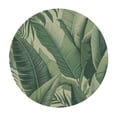 thumbnail image 4 of PIKWEEK Banana Leaves Round Tablecloth - Full Width Single-Sided Printing White, 4 of 8