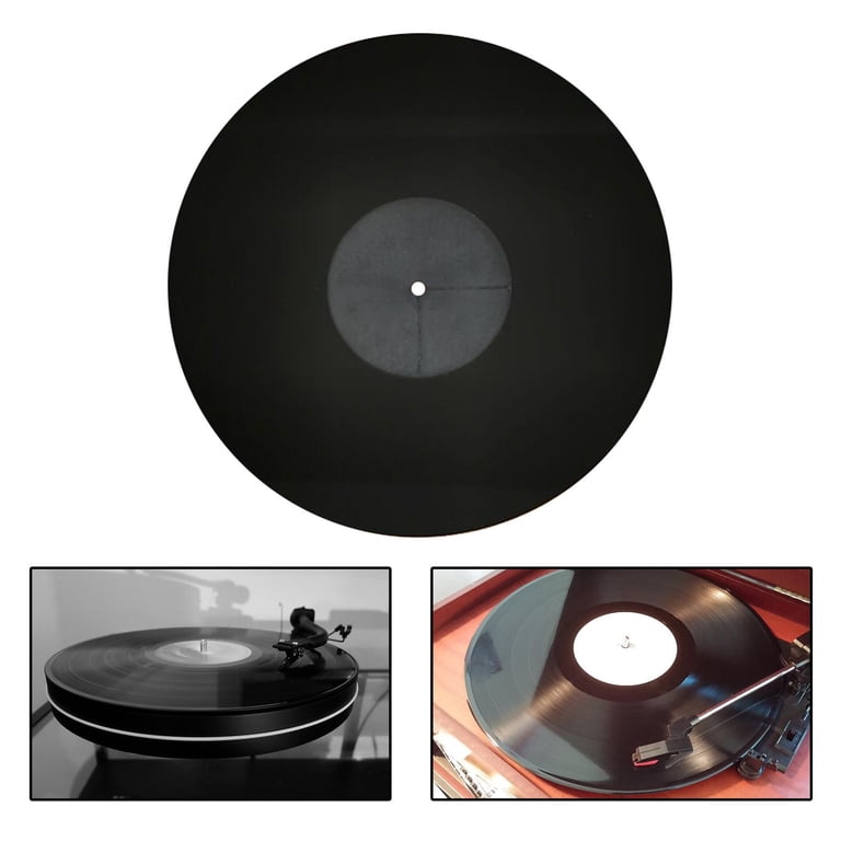 Slip Mat Vinyl Fyydes 2 Pcs 12 Inch Vinyl Record Players Turntable Home Disc Protective Non Slip Mat Replacement Accessories Disc Mat Vinyl Record Mat Turntables For Vinyl Records