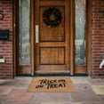 thumbnail image 2 of TIELUTT Halloween Doormat Scary Welcome Door Mats Holiday Party Decorating Throw Blanket Flannel Area Rug for Bedroom Living Room Fuzzy Blanket Set Birch Throw Blanket Floor Rugs for Living Room 10x1, 2 of 5