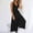 Black, variant on Babysbule Women's Summer Casual Jumpsuits Women Strap Jumpsuit Summer Style Backless Solid Color Pocket Casual Jumpsuit Female