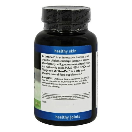 Neocell Arthropet Collagen Type 2 Plus CMO & MSM - 60 Wafers
