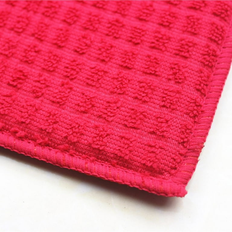 Towel Cloth Dish Drying Mat for Kitchen, with Foam, Rectangle, Tableware  Pattern, 460x590x4.5mm