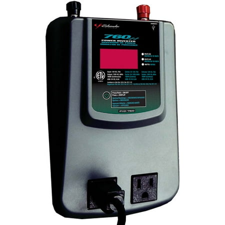 Schumacher 760 Watt Power Inverter w/Digital Display & Batt. Clamps