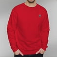 thumbnail image 3 of Men's 330g 100% Cotton Dropped Shoulder Crew Neck Sweatshirt-Skateboard Skeleton, 3 of 15