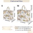 thumbnail image 2 of FORMRS Womens Corduroy Tote Bag Crossbody Shoulder Purse Handbag with Detachable Strap, Colorful Airplanes Pattern, 2 of 7