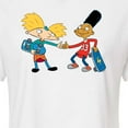 thumbnail image 3 of Hey Arnold! - Arnold and Gerald Skateboard - Juniors Cropped Cotton Blend T-Shirt, 3 of 5