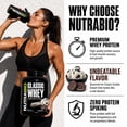 thumbnail image 4 of NutraBio Classic Whey Protein Powder- Full-Spectrum Amino Acid Profile - No Fillers, Artificial Colors, Preservatives - Low Glycemic Index - Ice Cream Cookie Dream, 5 Pounds, 4 of 9